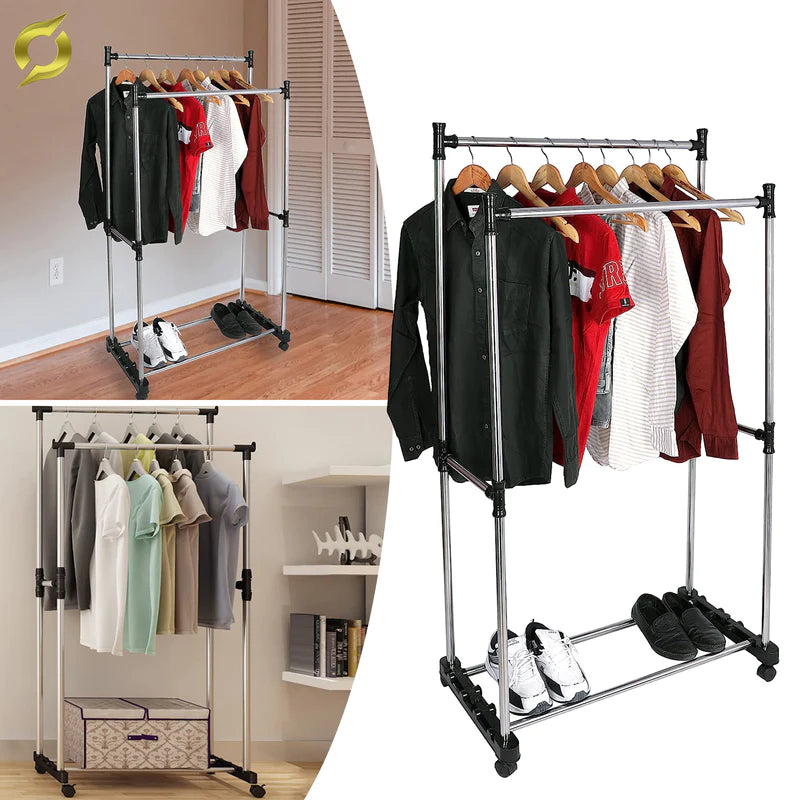 Stand reglabil cu 2 bare | AdjustaRack