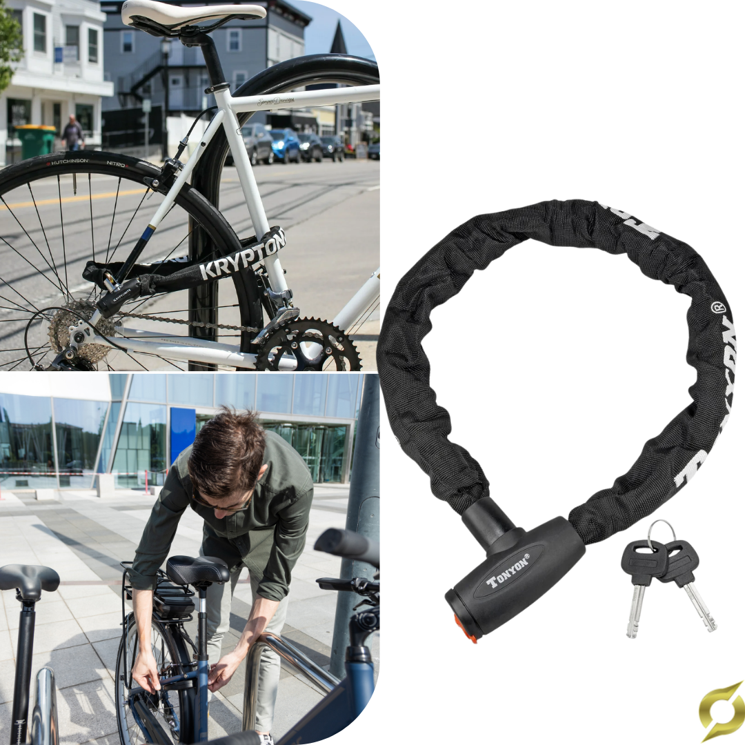 Lanț de blocare pentru bicicletă