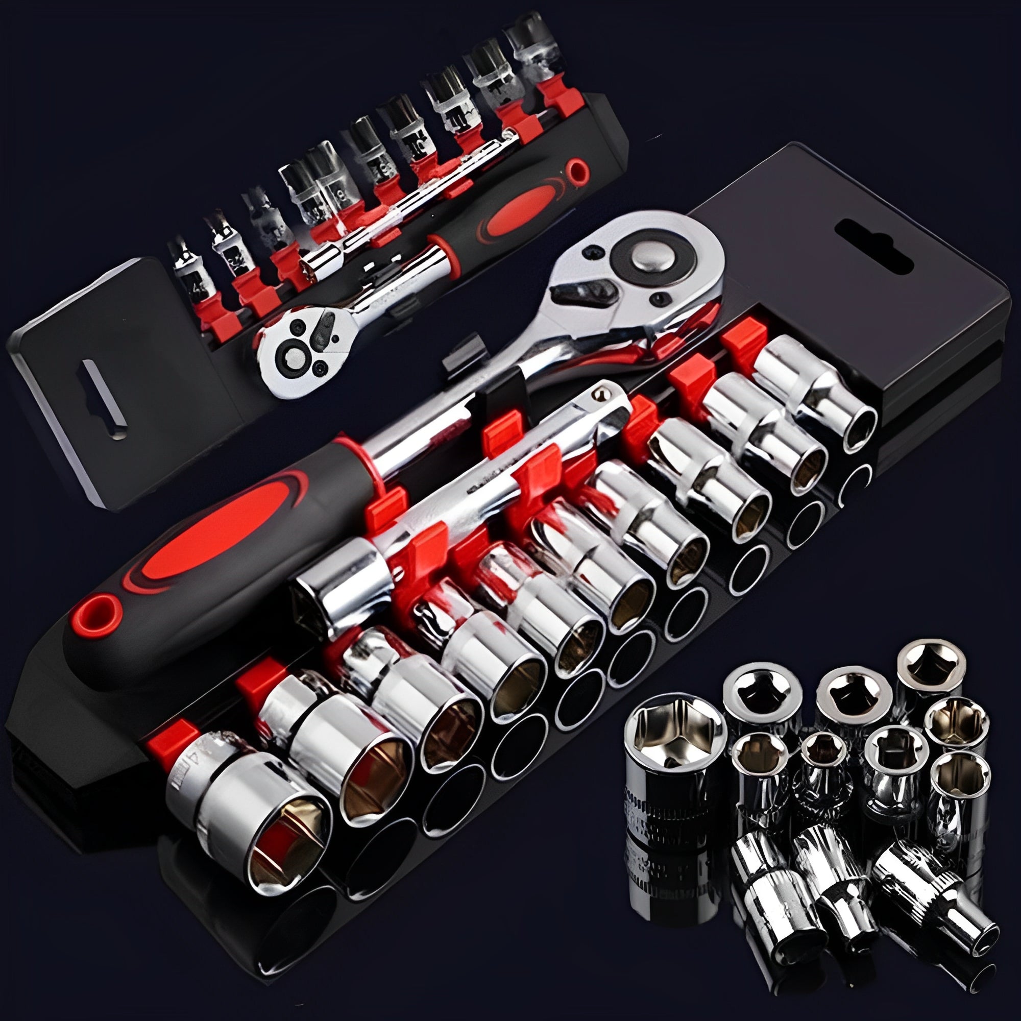 Straus Tech Set chei tubulare 1/4" 12 piese